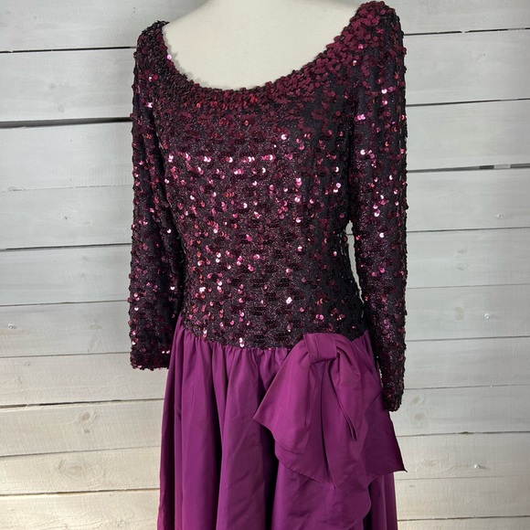 Vintage 60s Lilli Diamonds California Sequin Dress - Picture 3 of 6